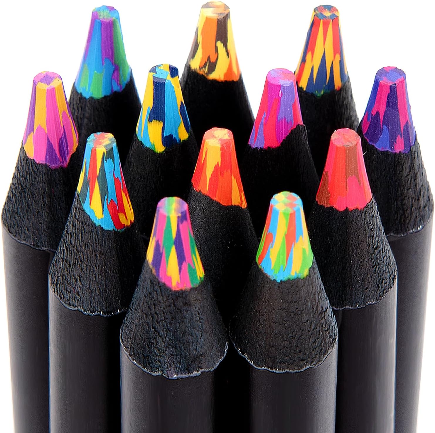 Yangmei Art Supplies. 12 Rainbow Pencils. Teen Girl Gifts Trendy Stuff | Stocking Stuffers. Arts and Crafts for Kids Ages 8-12. Gifts for 5-12 Year Old Girl. Party Favors for Kids 8-12